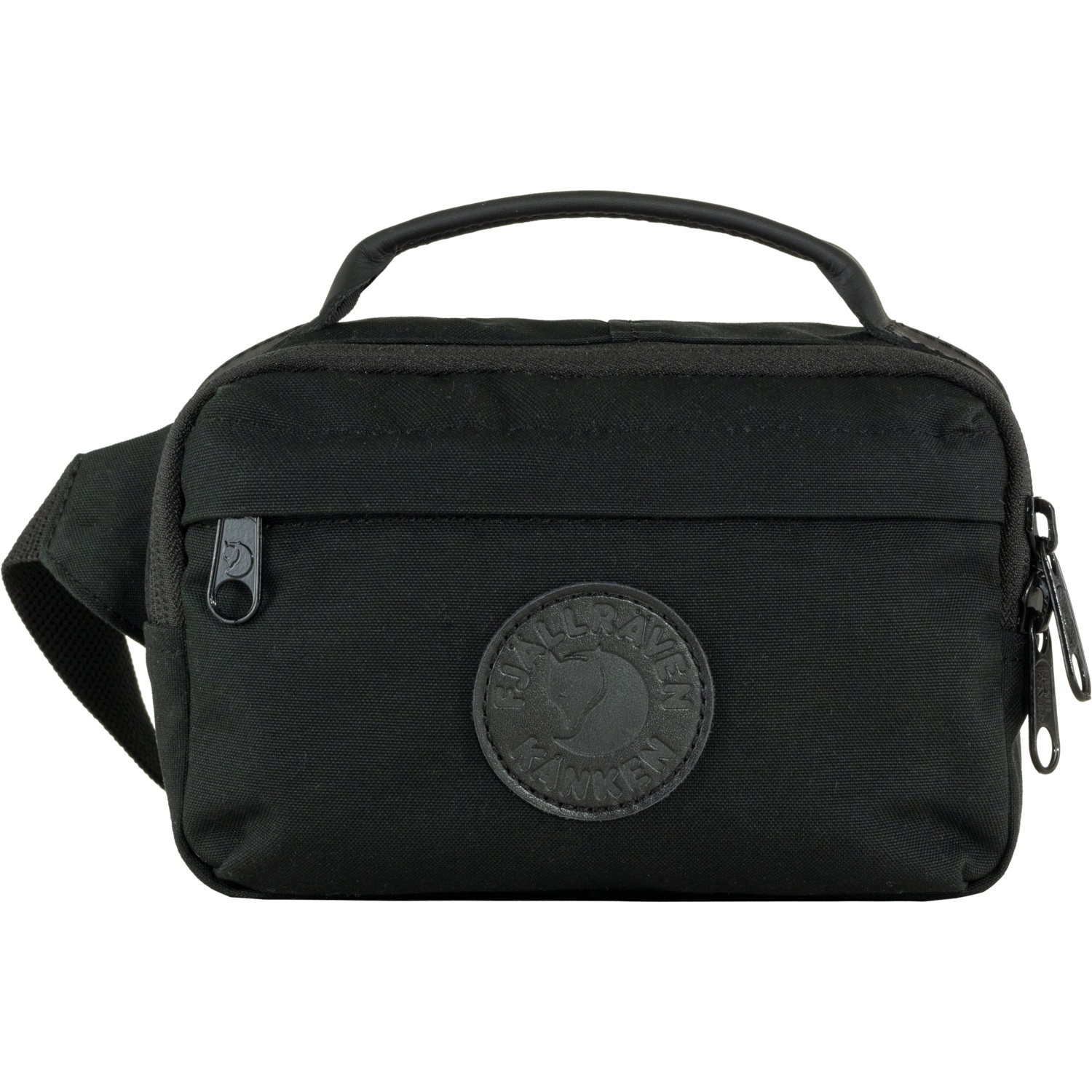 Рюкзак Fjällräven Kånken № 2 на бедрах, 2 л - черный
