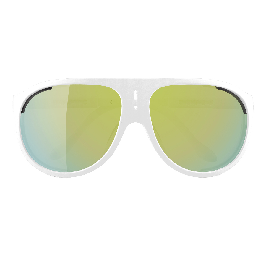 Image of ALBA Solo White VZUM ML King Sunglasses