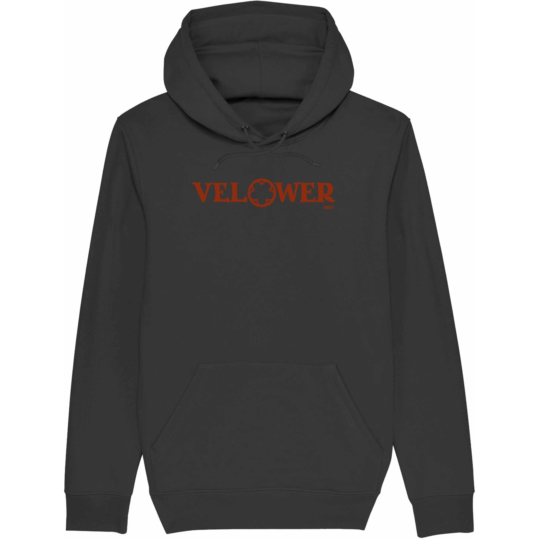 Bild von RTTshirts Velower Fahrrad Hoodie Herren - dunkelgrau