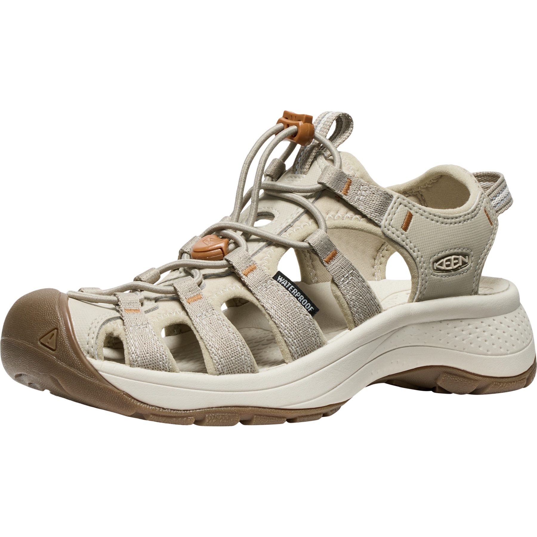 Produktbild von KEEN Astoria West Sandalen Damen - Plaza Taupe/Roasted Pecan