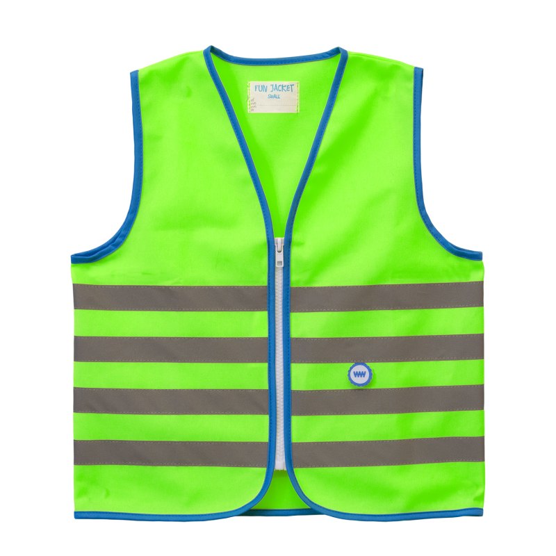 Produktbild von WOWOW Fun Jacket Kinder Sicherheitsweste - grün