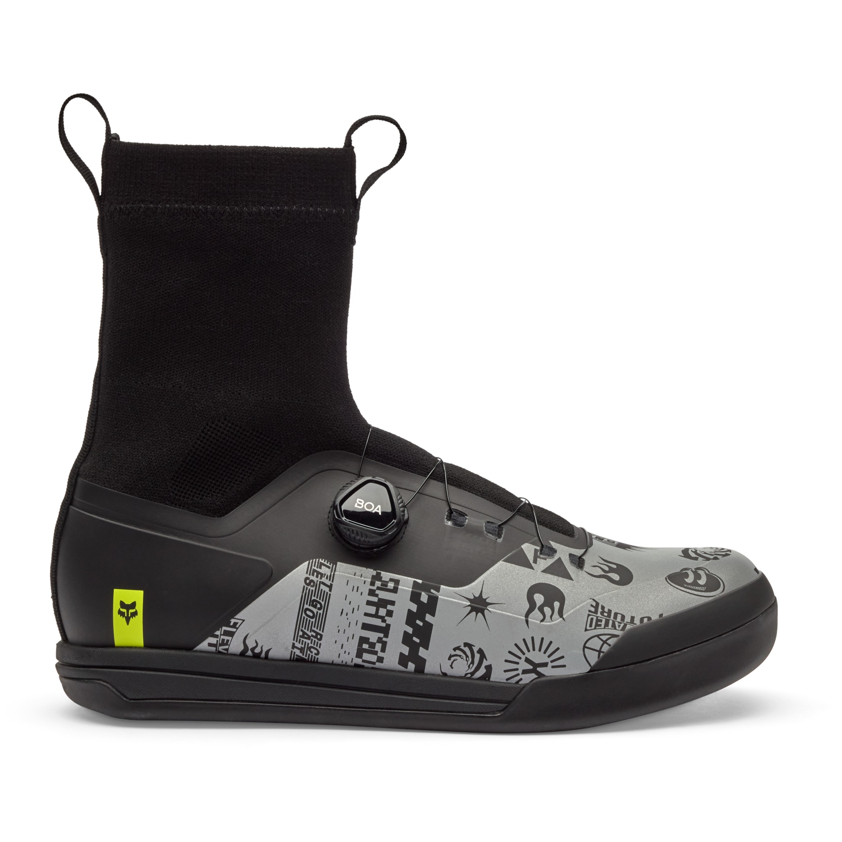 Ботинки FOX Union All Weather BOA MTB на плоской подошве - Lunar SE - черный