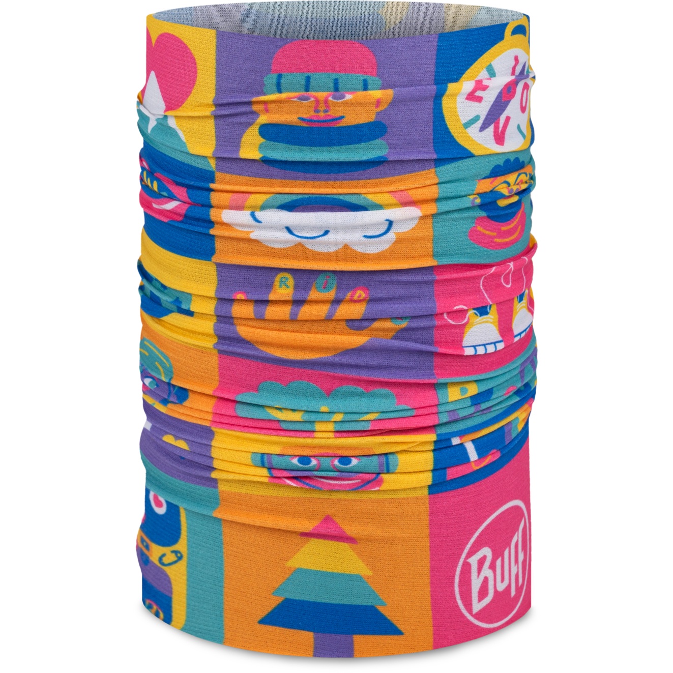 Produktbild von Buff® Coolnet UV Multifunktionstuch Unisex - Pride Multi