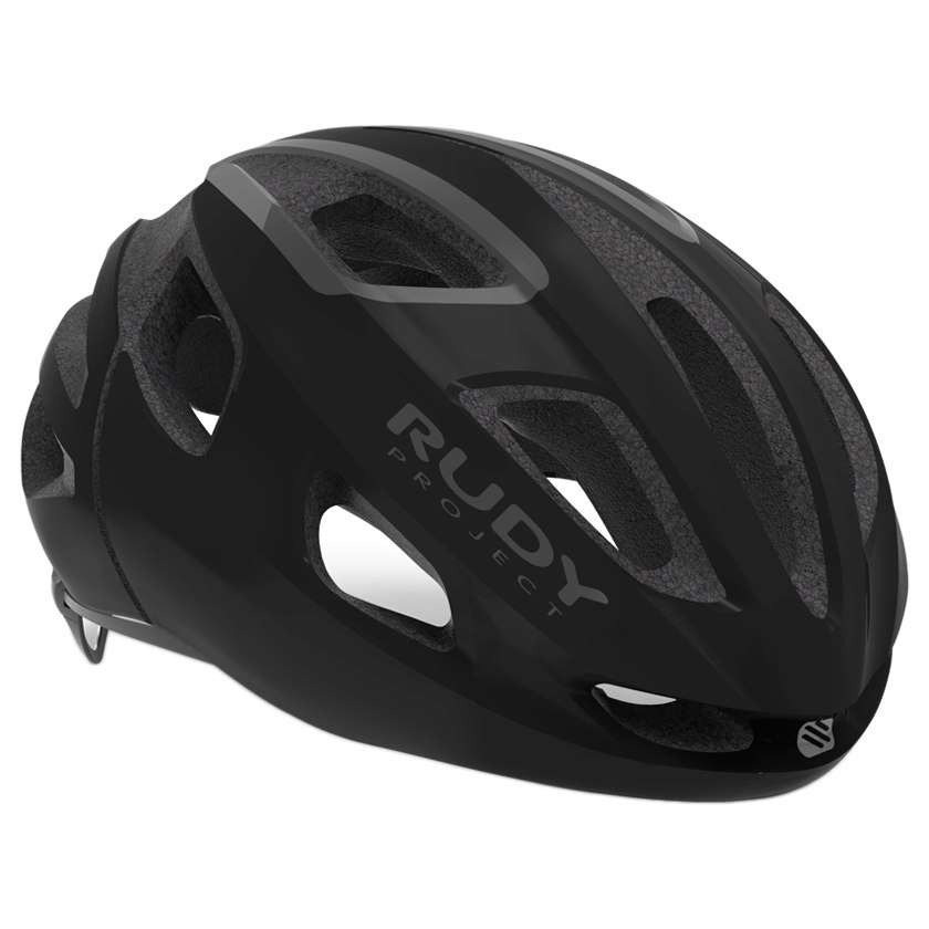 Rudy Project Rush Helmet - Black/Titanium (Shiny) | BIKE24