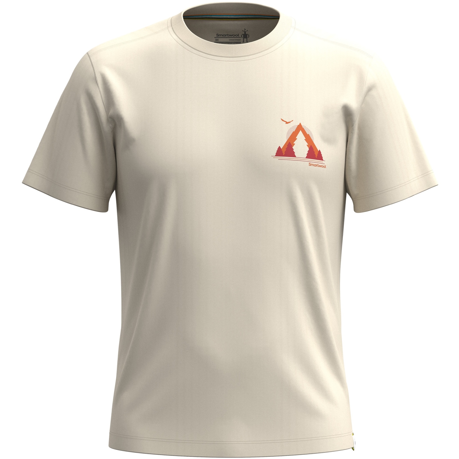 Produktbild von SmartWool Go Far Mountain Logo T-Shirt Herren - L31 almond
