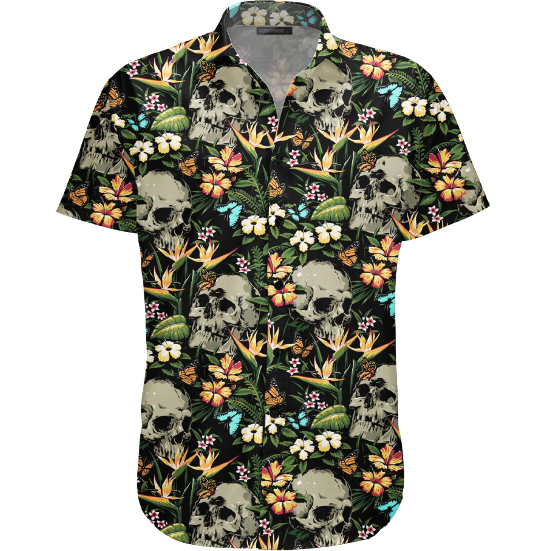 Loose Riders Technical Jersey Party Shirt - Tropical Skulls | BIKE24