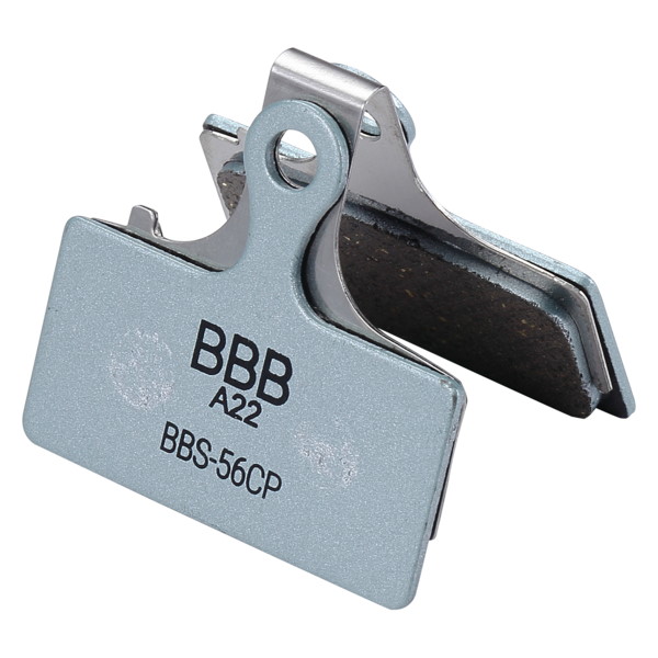 Productfoto van BBB Cycling Discstop Coolfin Schijfremblokken BBS-56CP - staalblauw