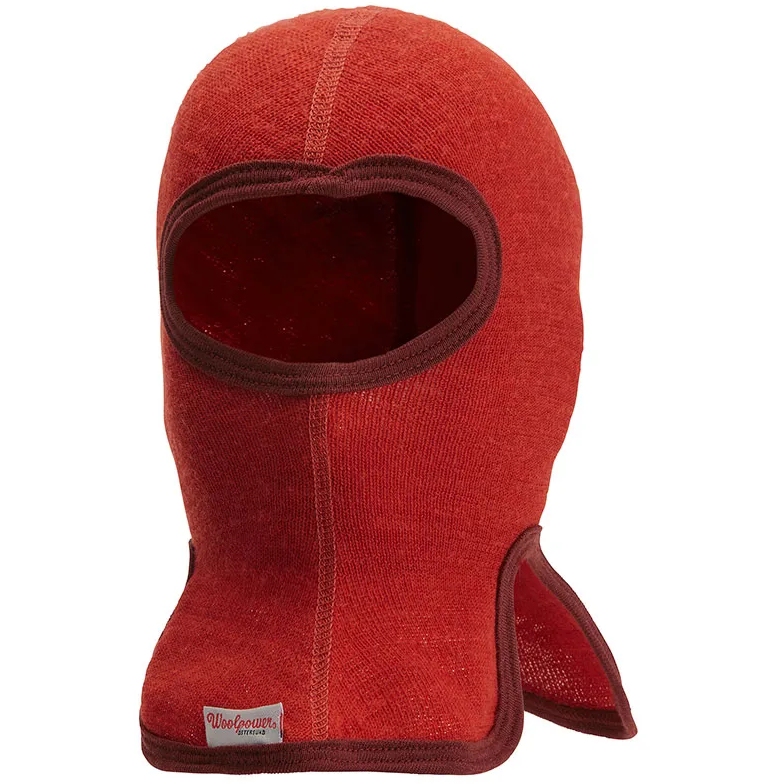 Picture of Woolpower Kids Balaclava 200 - autumn red
