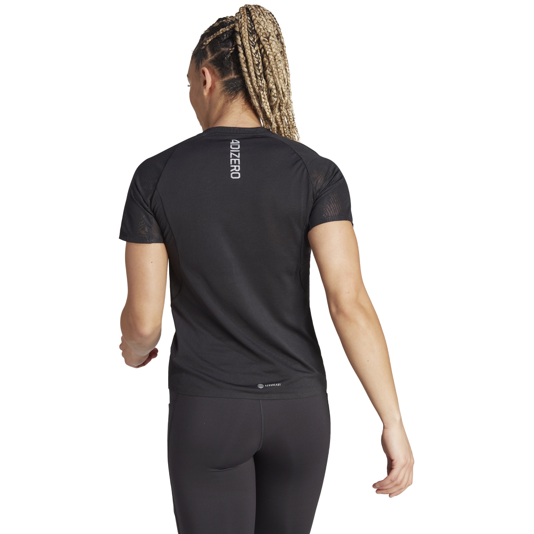 adidas Adizero Running Tee Women - black HM4329 | BIKE24