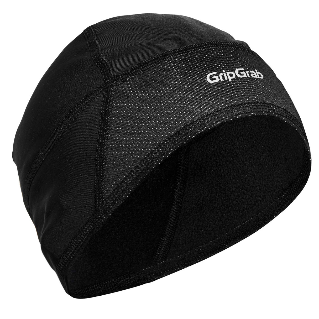 Picture of GripGrab Women&#039;s Ponytail Windproof Lightweight Thermal Skull Cap - Black