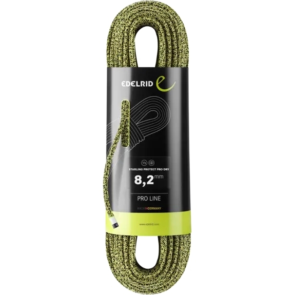 Produktbild von Edelrid Starling Protect Pro Dry 8,2 mm Kletterseil - 70 m - yellow-night