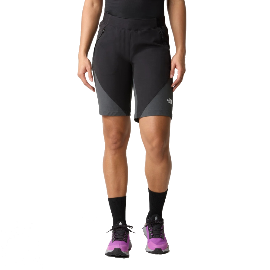 Picture of The North Face Stolemberg Alpine Slim Straight Shorts Women - TNF Black/Asphalt Grey