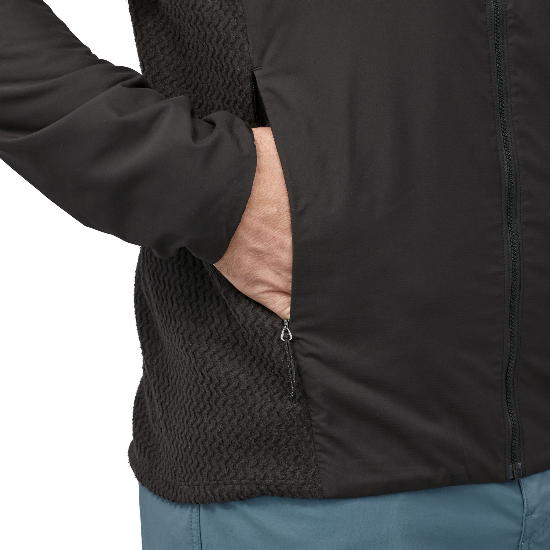 Patagonia Nano-Air Light Hybrid Hoody Jacket Men - Black | BIKE24