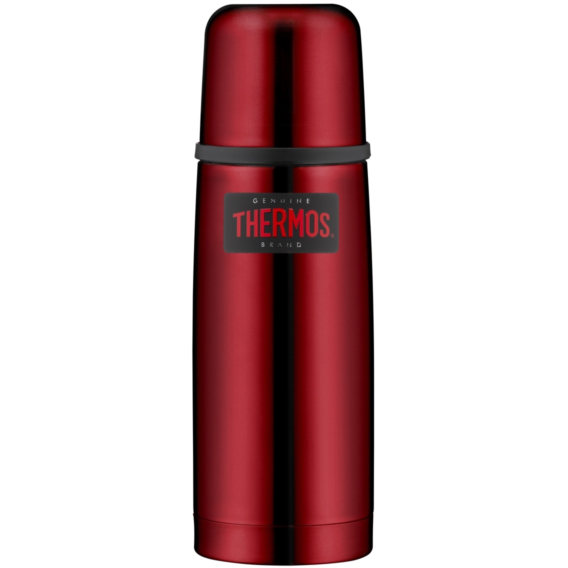Picture of THERMOS® Light &amp; Compact Beverage Bottle 0.35L - cranberry red polished