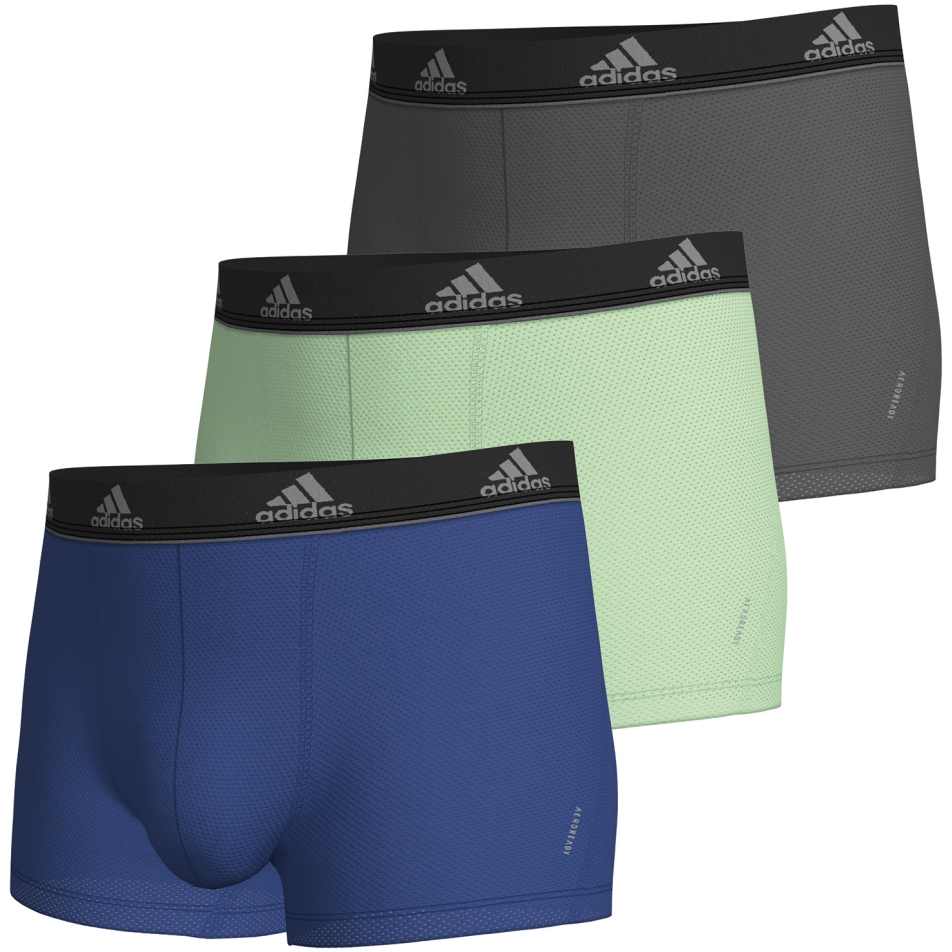 adidas Sports Underwear Active Micro Flex Trunk Men - 3 Pack - 971-assorted