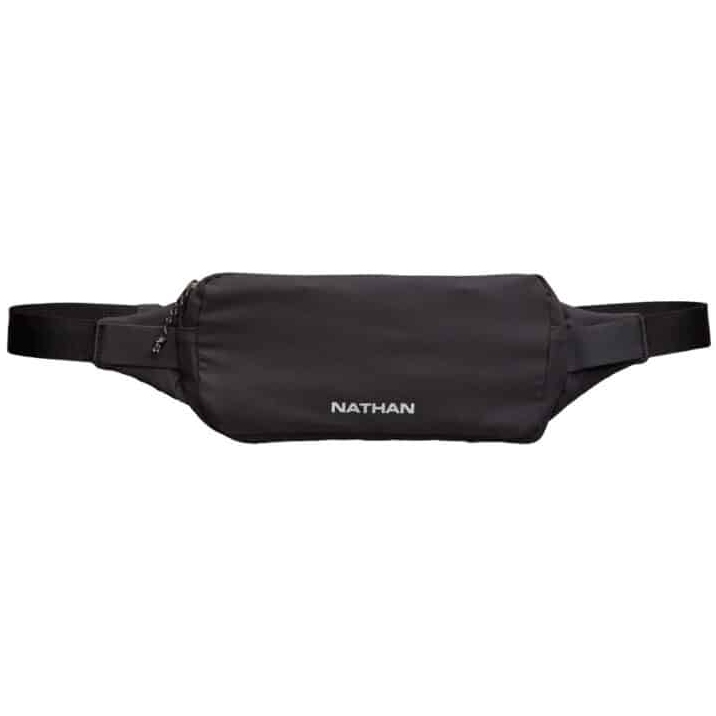 Photo produit de Nathan Sports Sac Banane - Marathon Pak 3.0 - Black / Reflective Silver