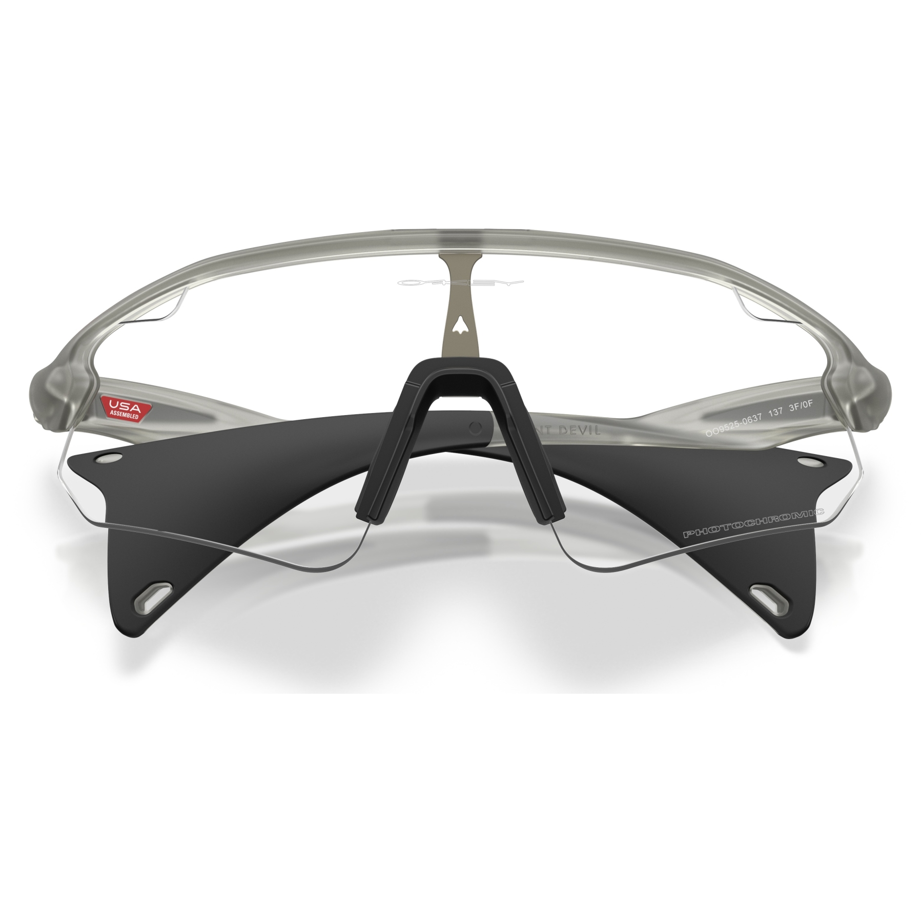 Oakley Stunt Devil A Glasses - Matte Grey Ink/Photochromic