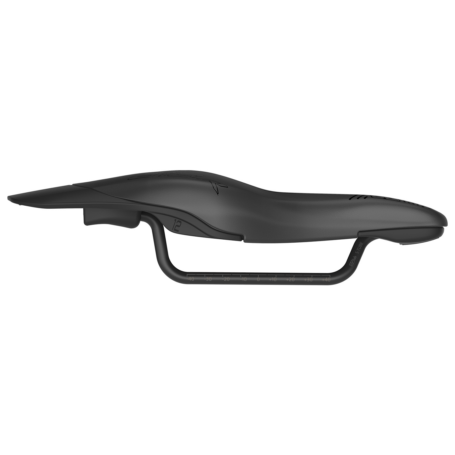 パーツ SQlab Saddle 613 ERGOWAVE R Carbon 12cm SQlab Saddle 613 Ergowave R S-Tube - black | BIKE24
