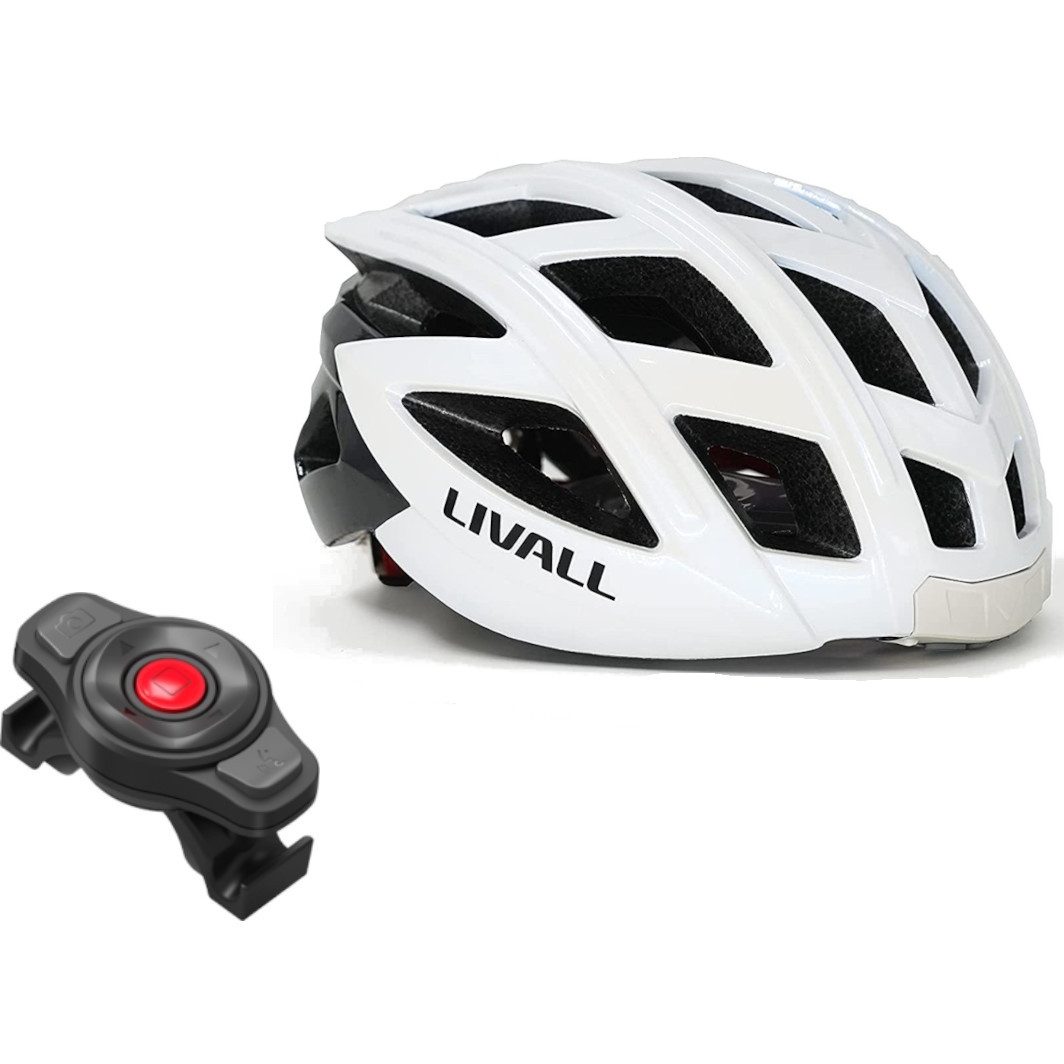 Picture of Livall BH60SE Neo Helmet + BR80 Remote - White
