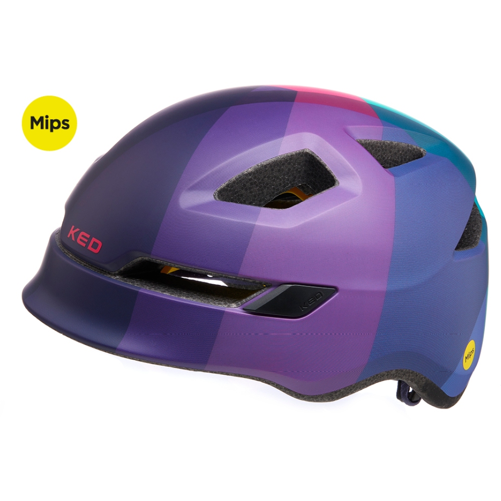 Picture of KED POP MIPS Kids Helmet - lilac green