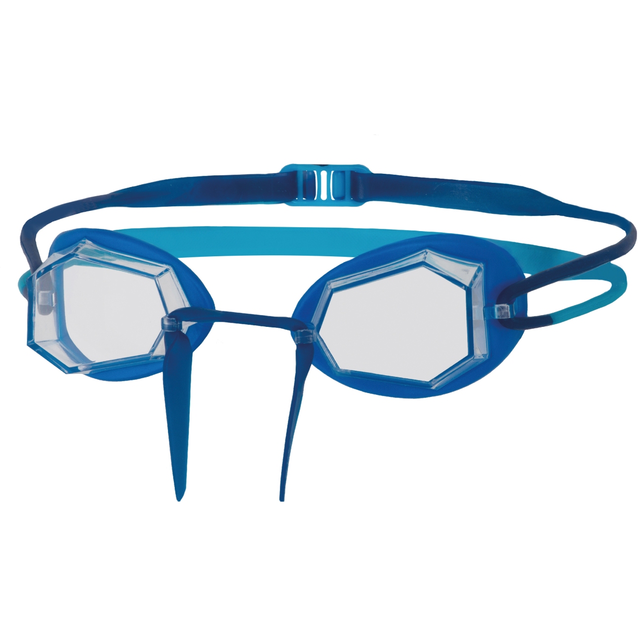 Picture of Zoggs Diamond Swim Goggles - Blue/Blue/Reef Clear