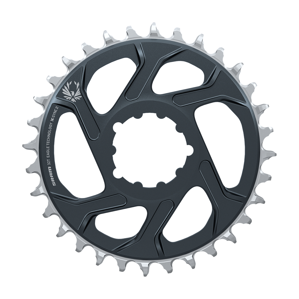 Picture of SRAM Eagle Chainring - Direct Mount | X-SYNC 2 | 12-speed | C2 - Offset 6mm | Lunar Grey