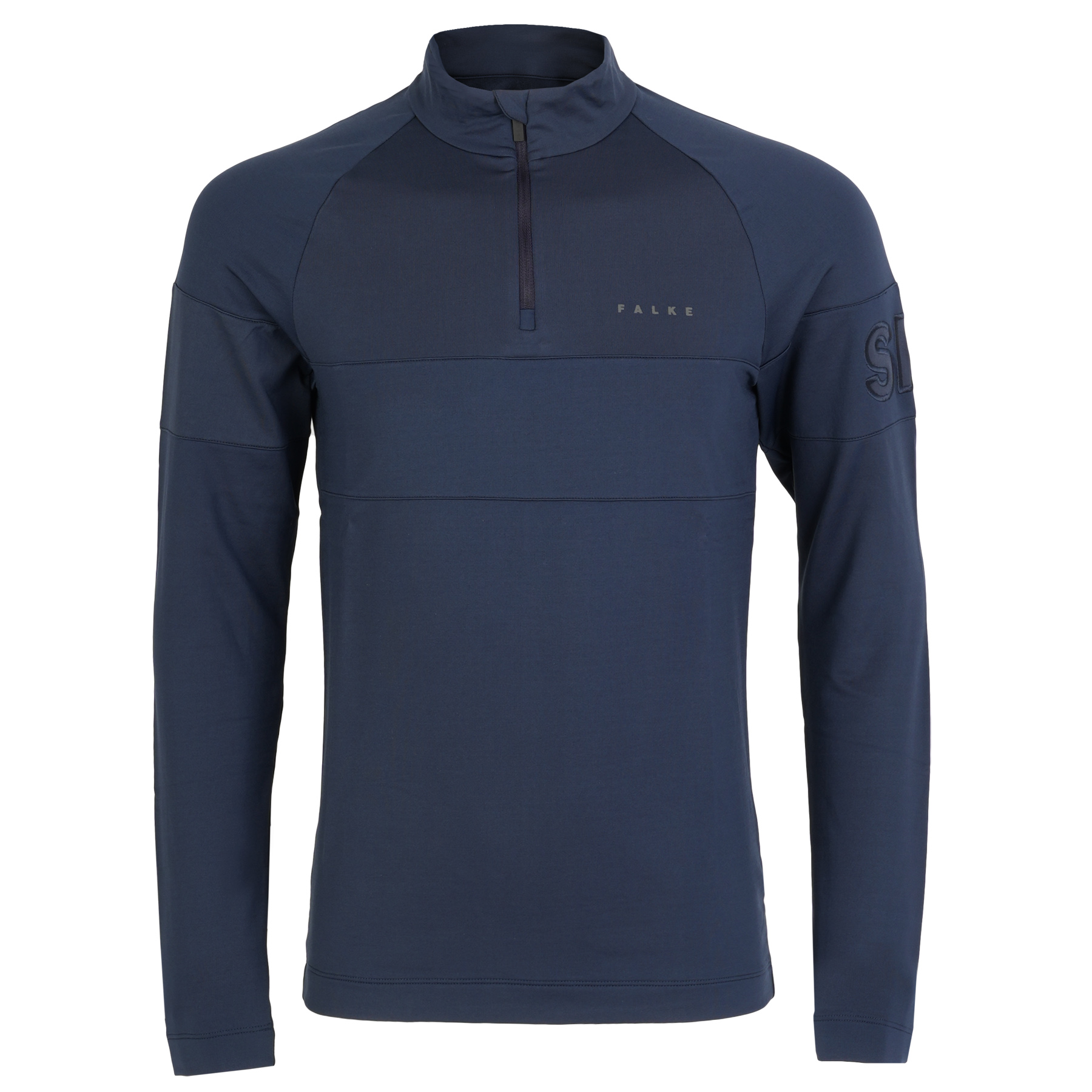 Мужская рубашка с длинным рукавом Falke SK Thermallayer - космический синий 6116 (38016)