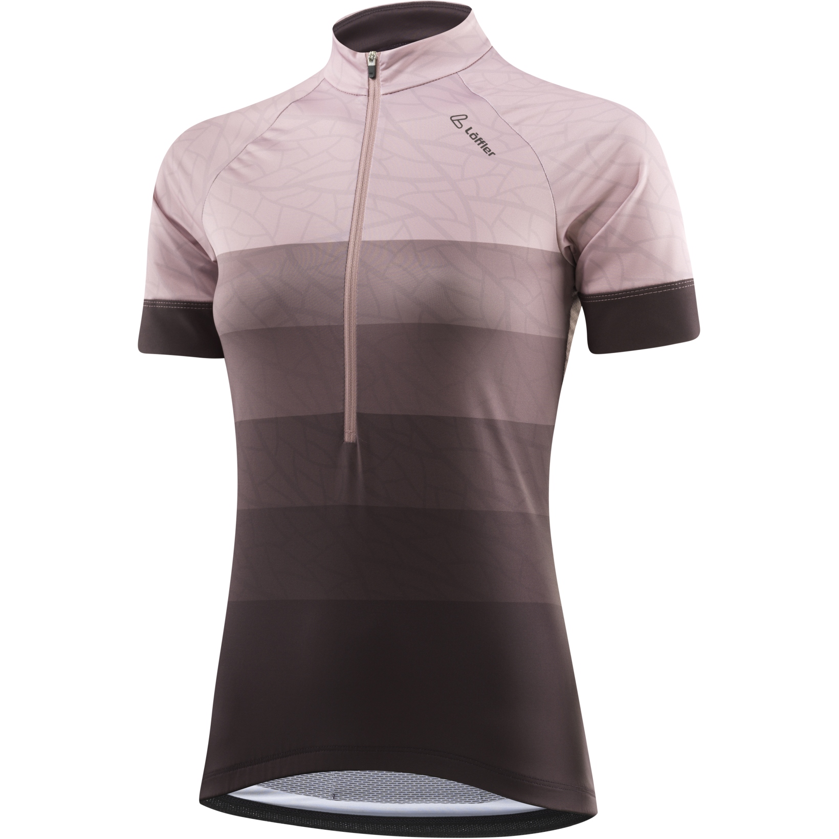 Picture of Löffler Lively Vent Half Zip Bike Jersey Women - dusty rose 562