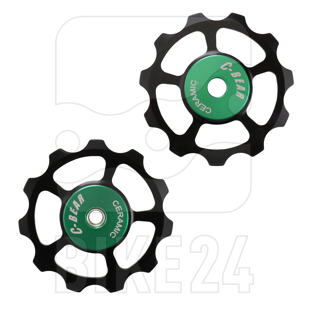 Productfoto van C-Bear Ceramic Bearings Aluminium Pulley Wheels for Shimano/SRAM 10/11-speed