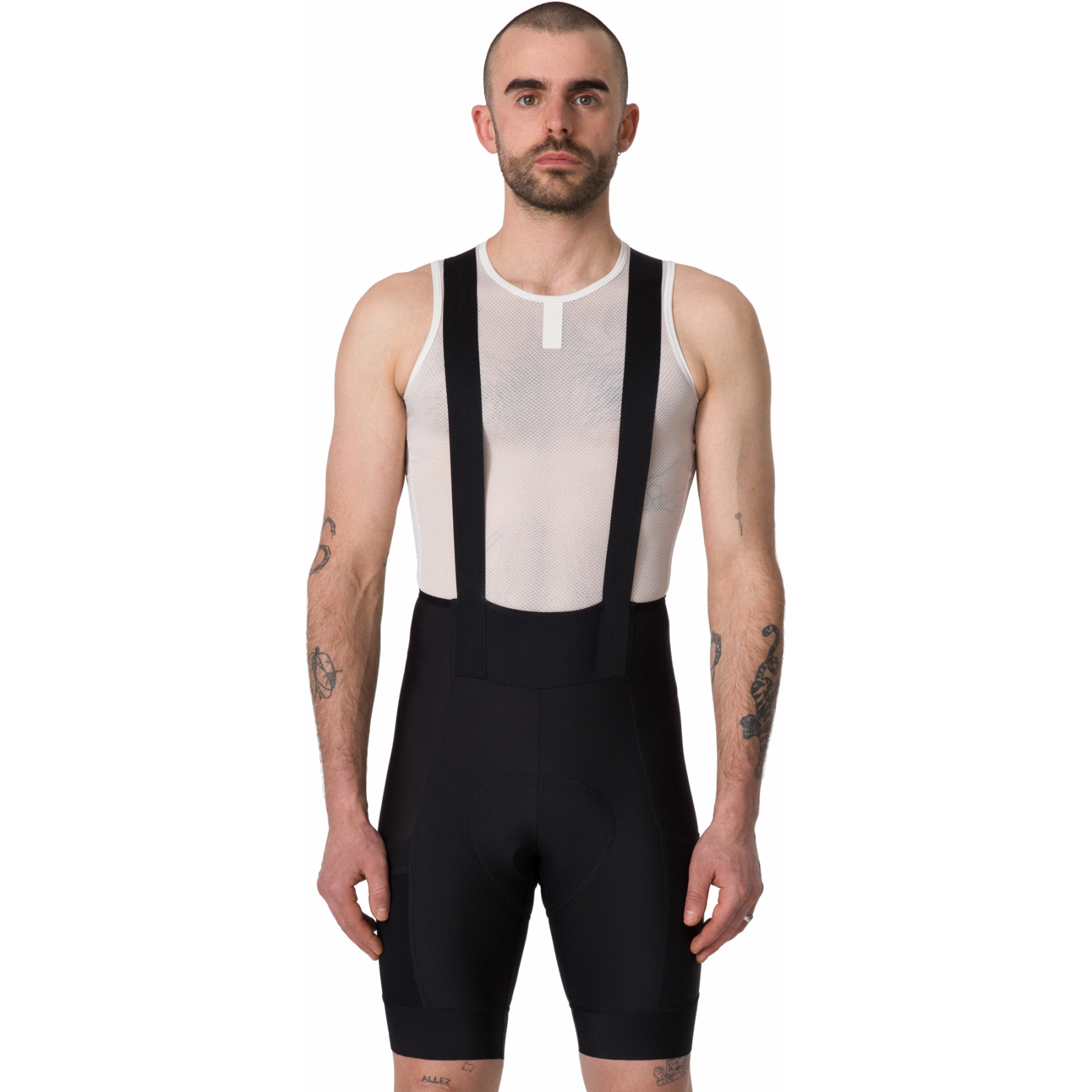Rapha Brevet E. Cargo Bib Shorts Men - black/black | BIKE24