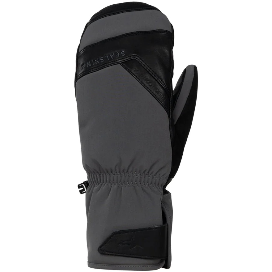 Picture of SealSkinz Swaffham Waterproof Extreme Cold Weather Insulated Finger-Mitten with Fusion Control™ - Grey/Black