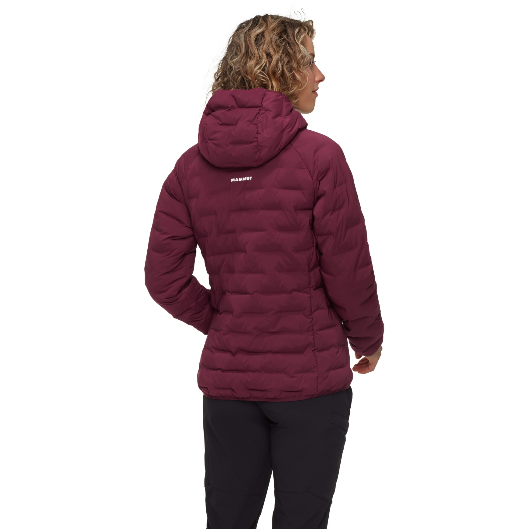 Mammut Sender Insulated Hooded Jacket Women - vin | BIKE24