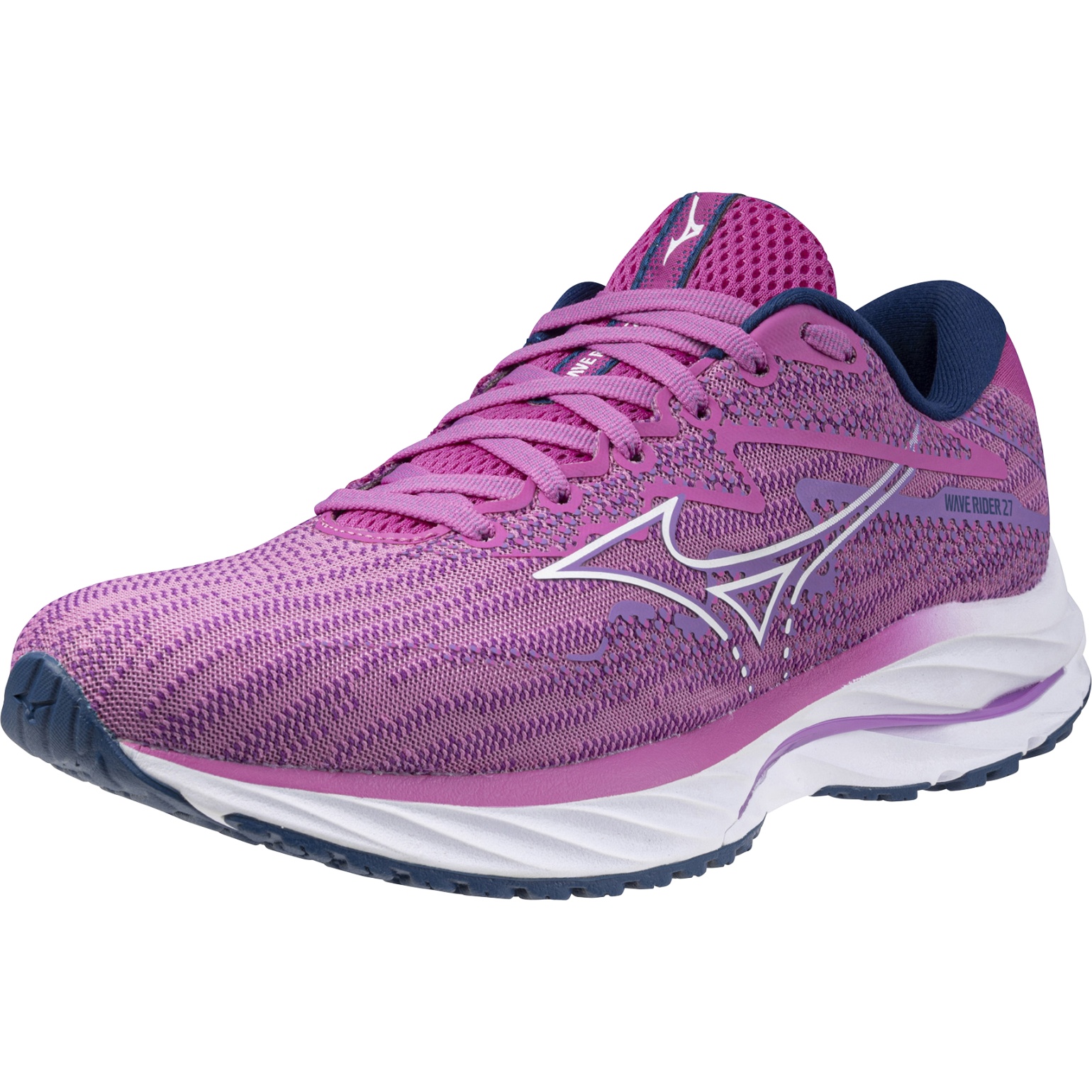 Zapatillas de Running Mizuno Wave Rider 27 Mujer Púrpura