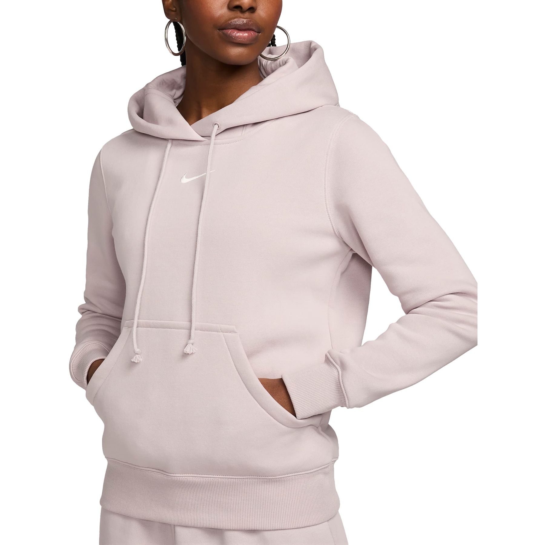 Nike Sportswear Phoenix Fleece Hoodie Women platinum violet sail DQ5872 019