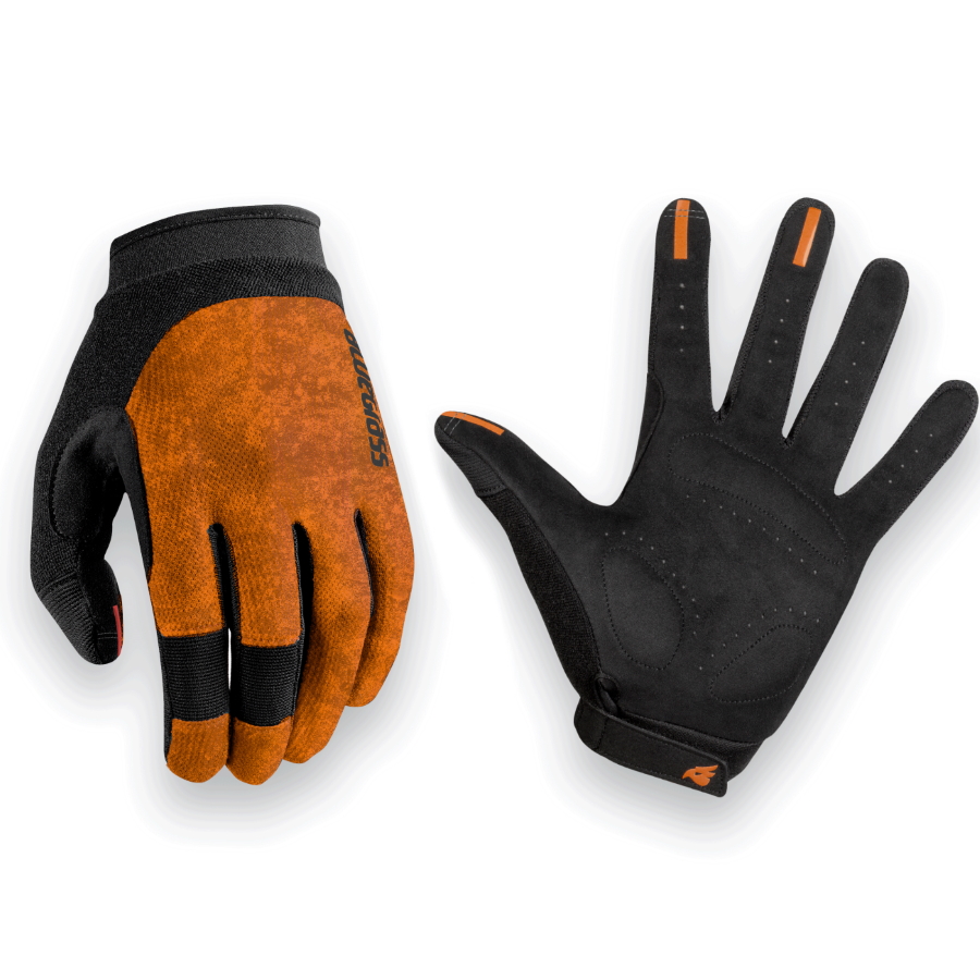 Productfoto van Bluegrass React MTB Gloves - orange