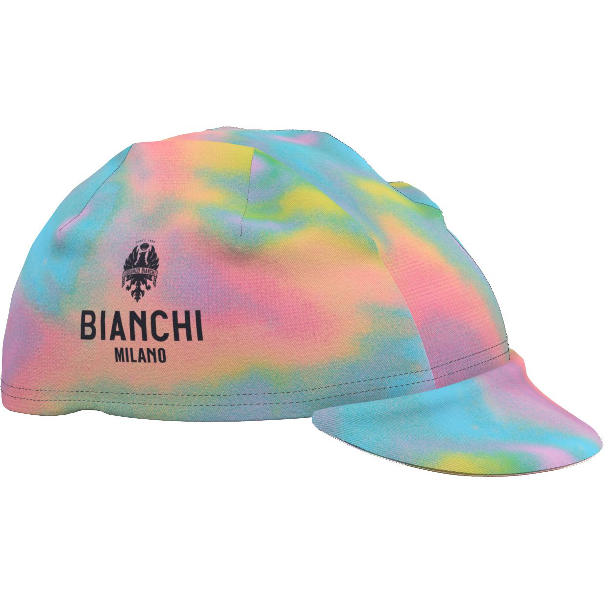 Photo produit de Santini Casquette Cyclisme - Bianchi Milano Pop BI460COTPOP - print