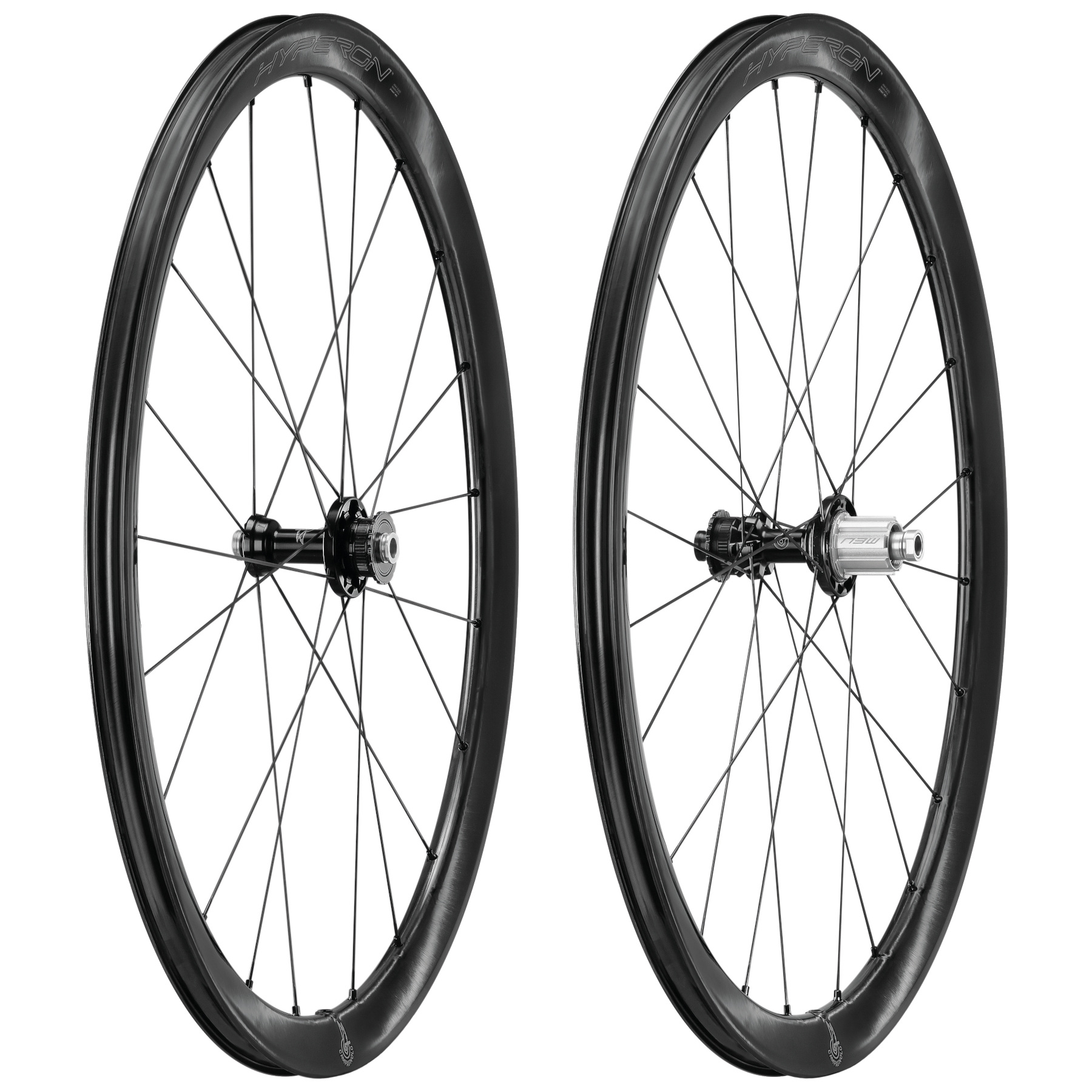 Picture of Campagnolo Hyperon Wheelset - 28&quot; | Carbon | 2-Way Fit | AFS - 12x100mm | 12x142mm - XDR