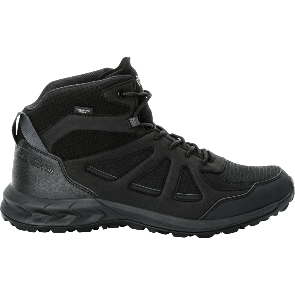 Picture of Jack Wolfskin Woodland 2 Texapore Mid Hiking Shoes Men - black