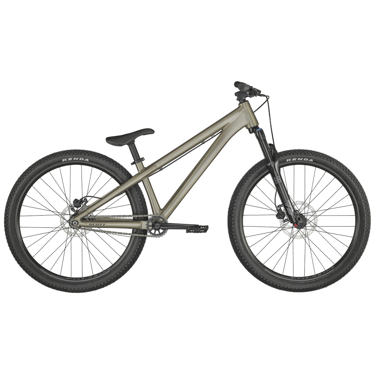 Produktbild von SCOTT VOLTAGE YZ 0.1 - Dirt Jump Bike - 2022 - smoked raw / alloy