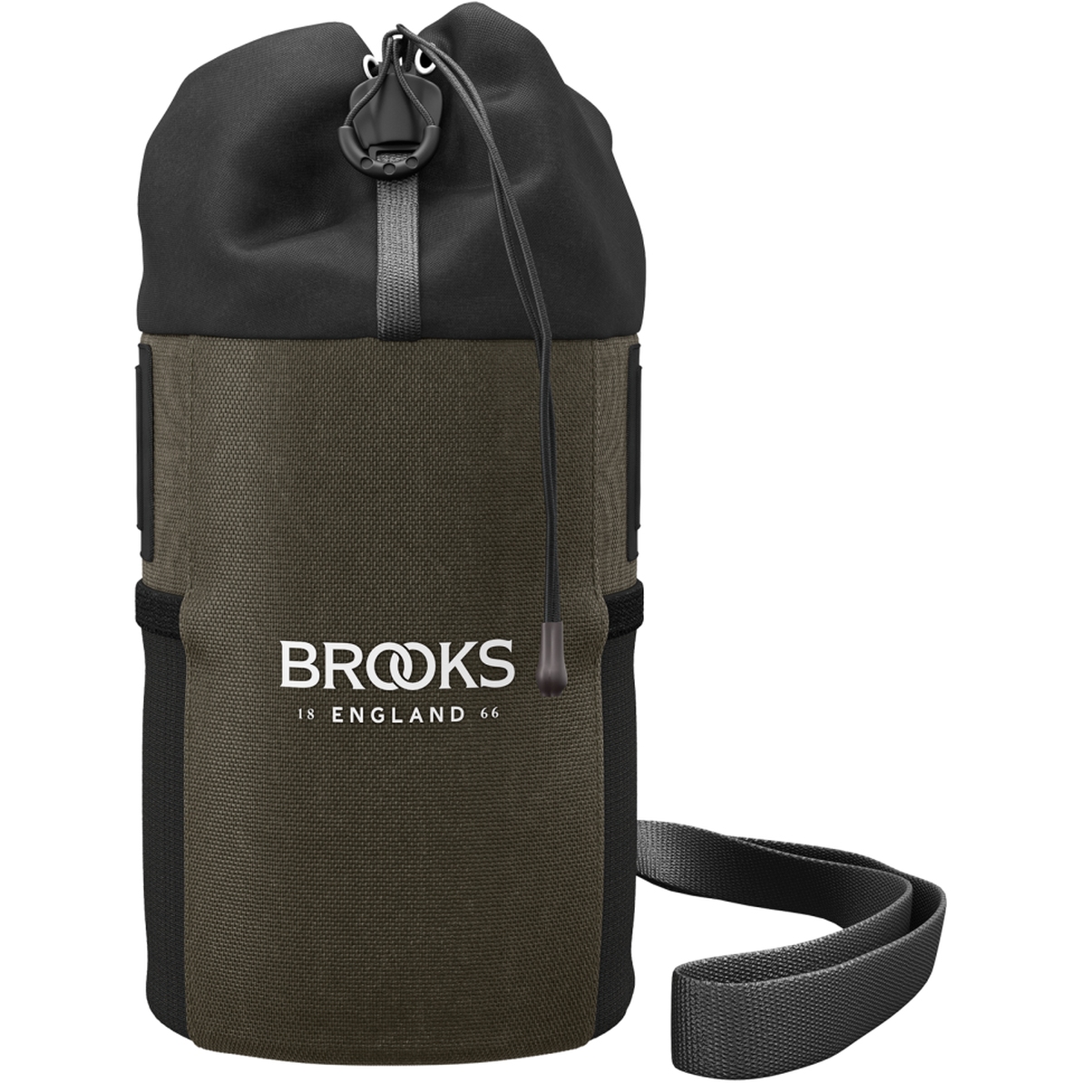 Picture of Brooks Scape Feed Pouch Handlebar Bag - mud green