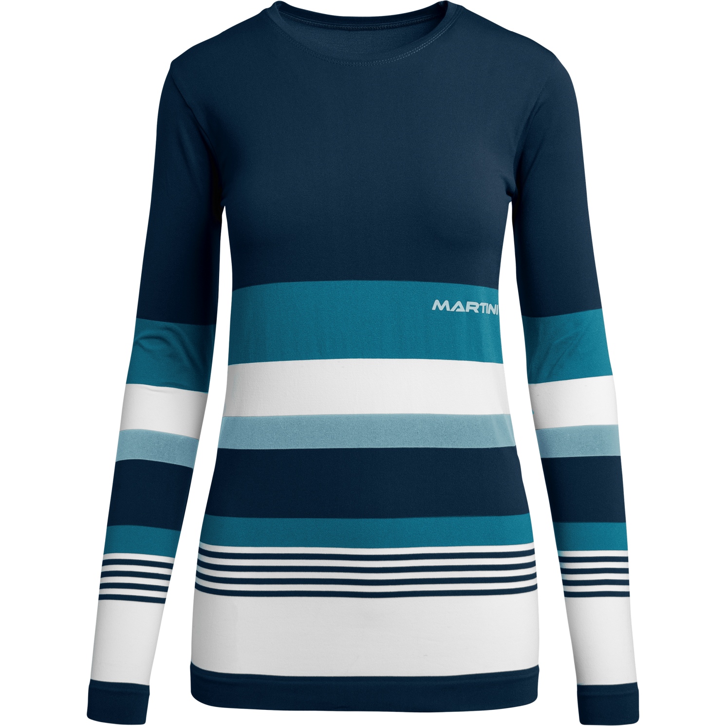 Produktbild von Martini Sportswear Passion Langarm-Shirt Damen - true navy/lake/ice