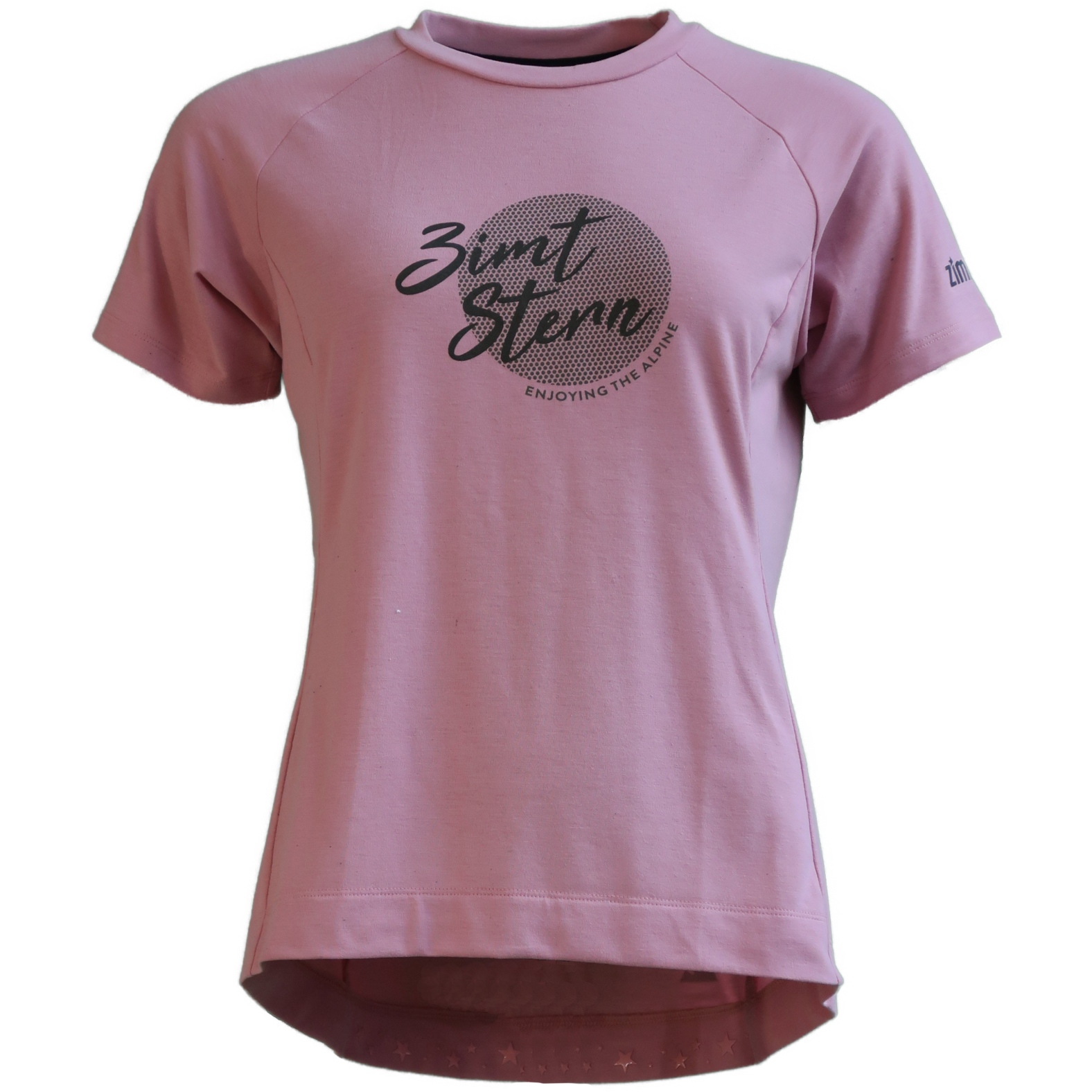 Productfoto van Zimtstern Spunz Dames MTB Shirt met Korte Mouwen - blush
