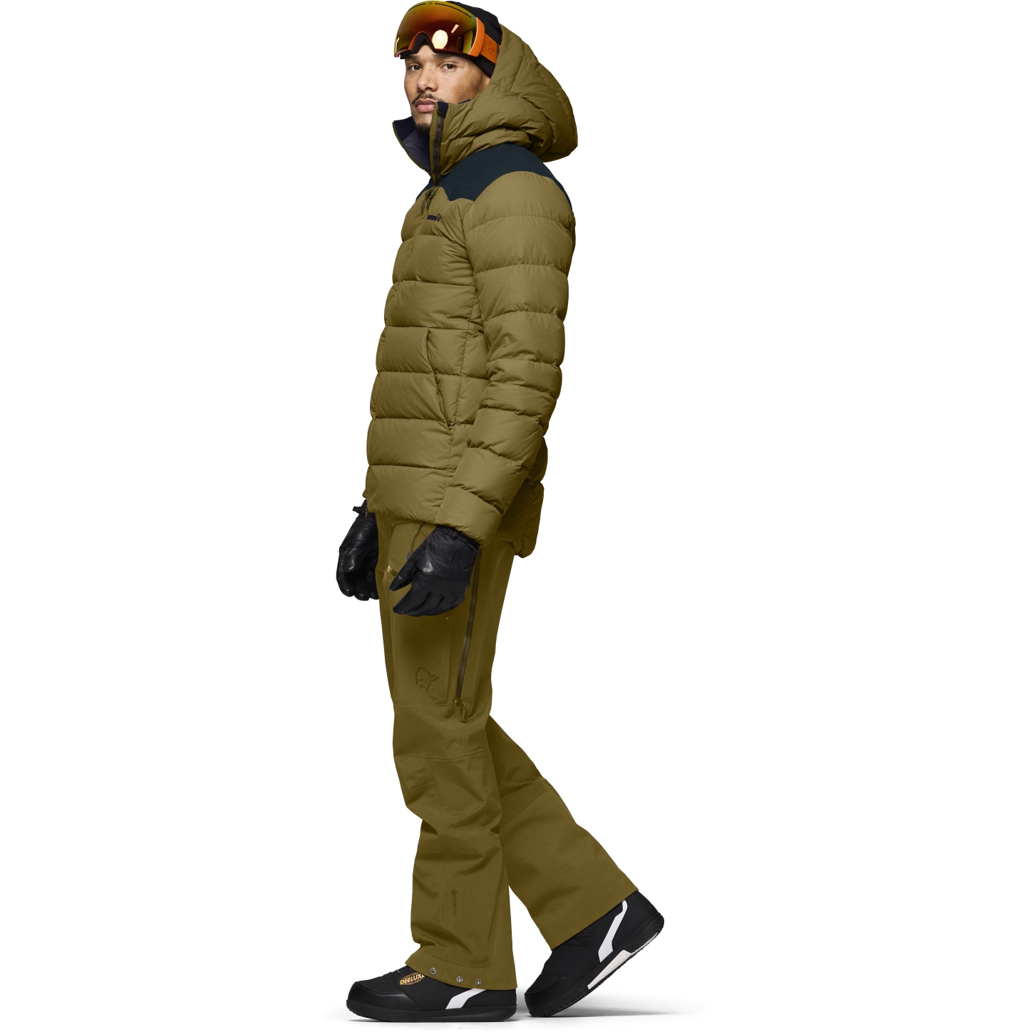 Norrona tamok down750 Jacket Men - Dark Olive | BIKE24