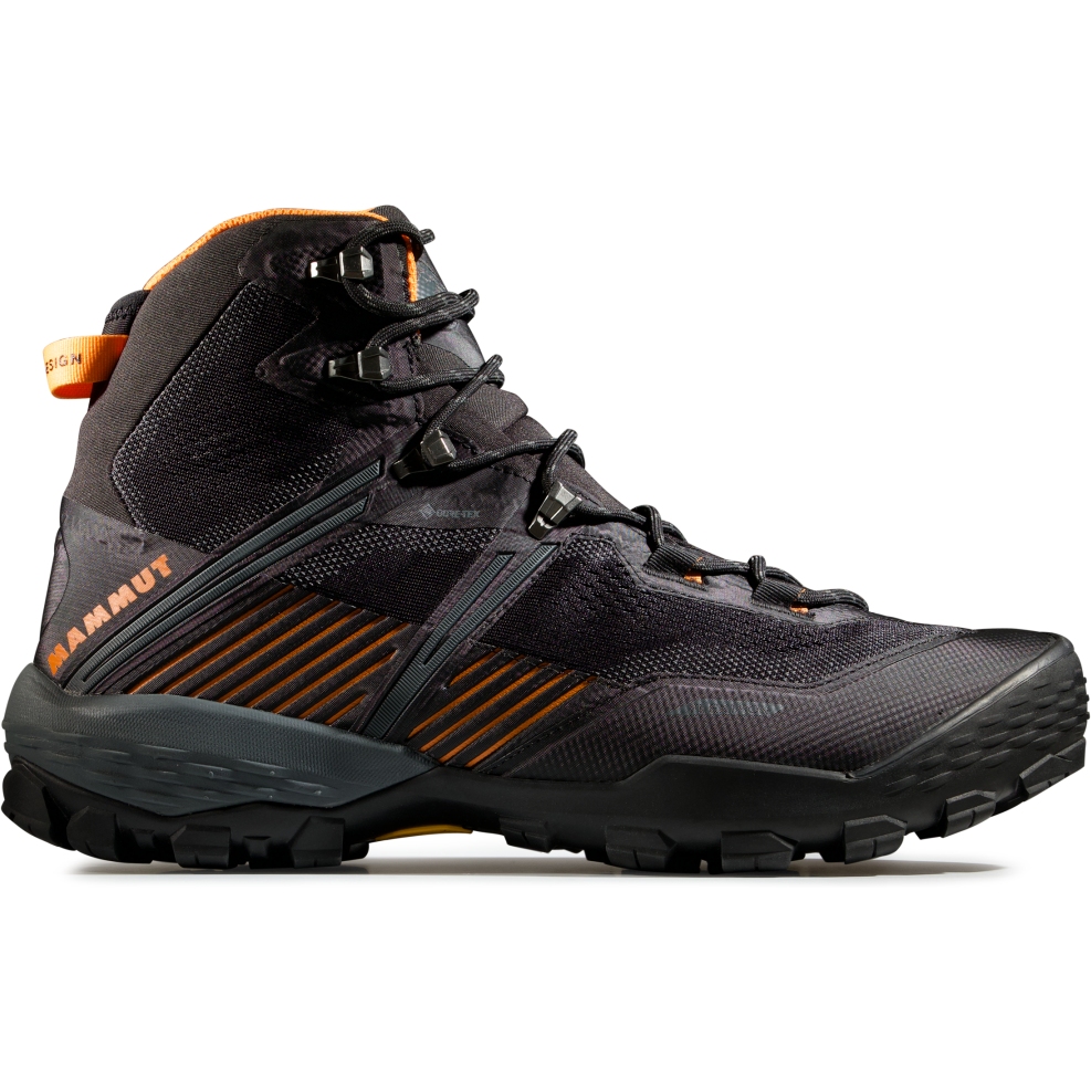 Mammut Ducan II High GTX Shoes Men black-dark tangerine BIKE24