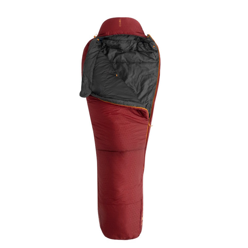 Picture of Exped Deepsleep -5 °C Sleeping Bag - LW - burgundy/moraine