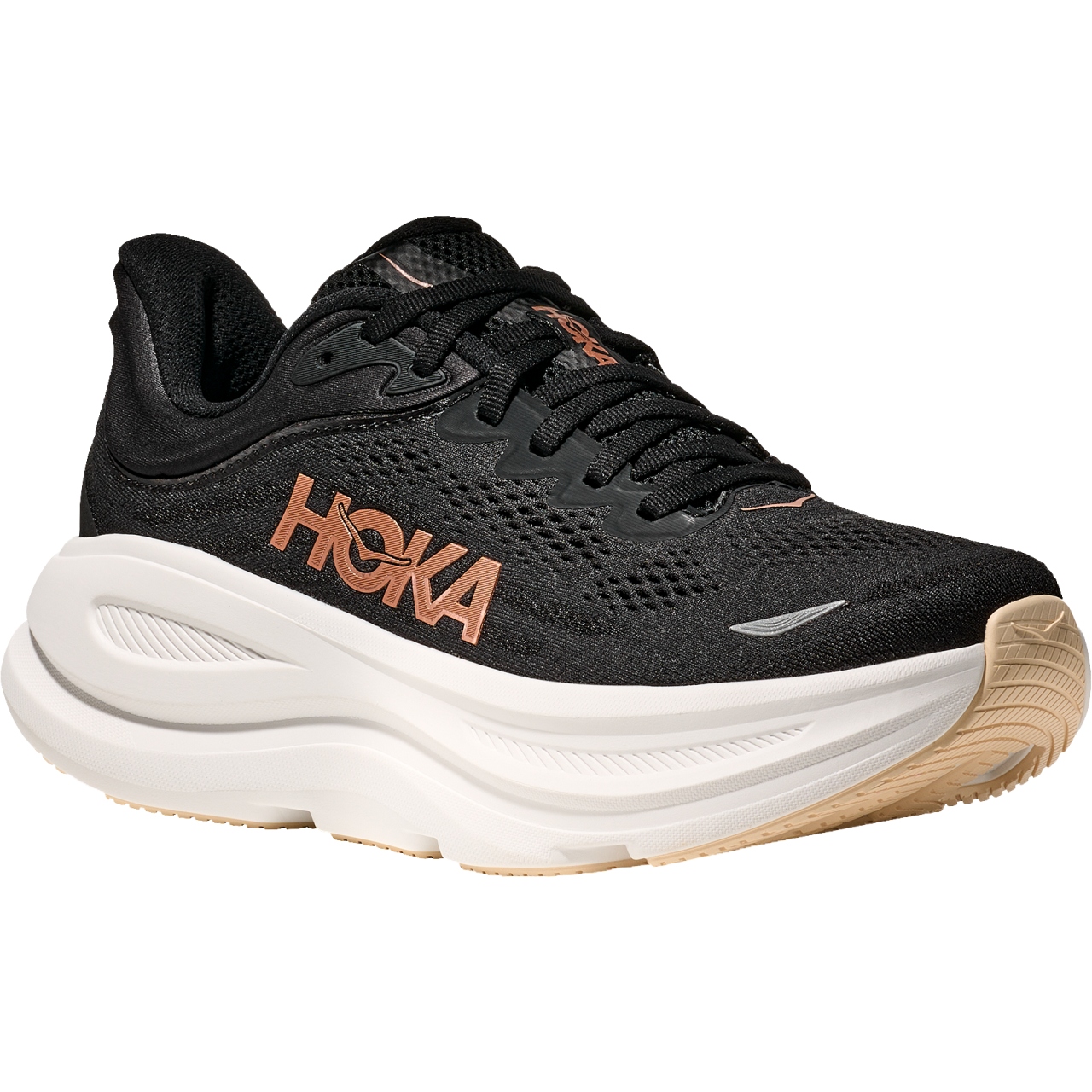 Kuva tuotteesta Hoka Bondi 9 Running Shoes Women - black / rose gold