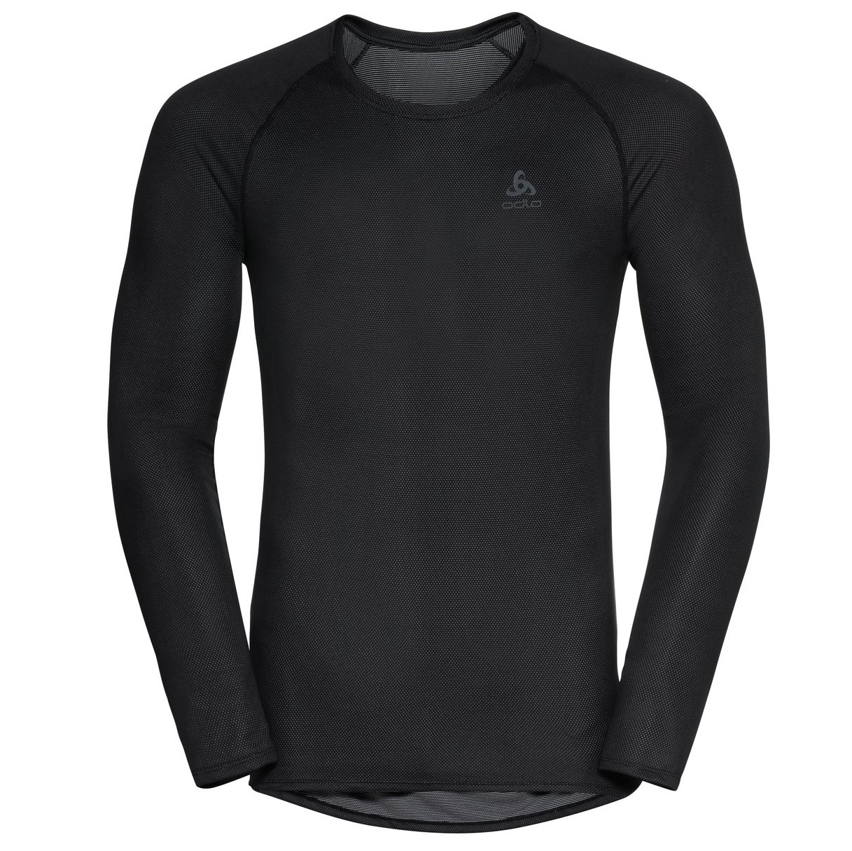 Productfoto van Odlo Active F-Dry Light Hemd met Lange Mouwen Heren - zwart