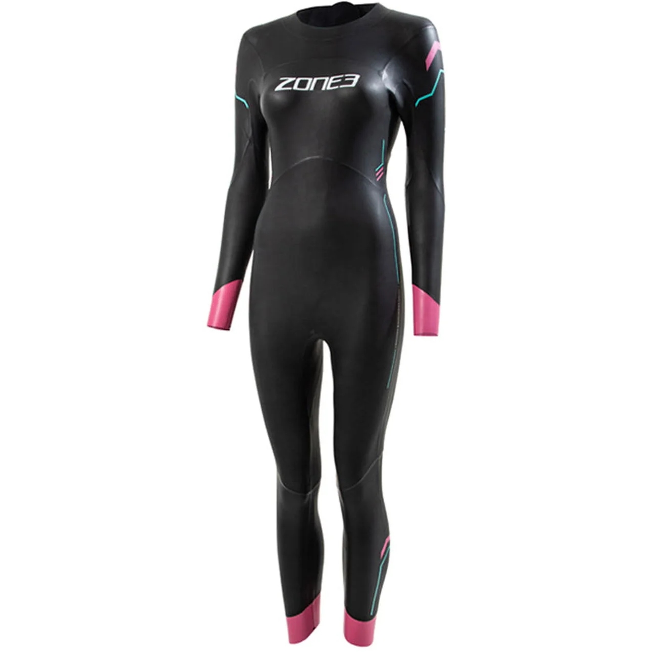 Zone3 Neopreno Mujer - Agile - negro/rosa/turquesa | BIKE24