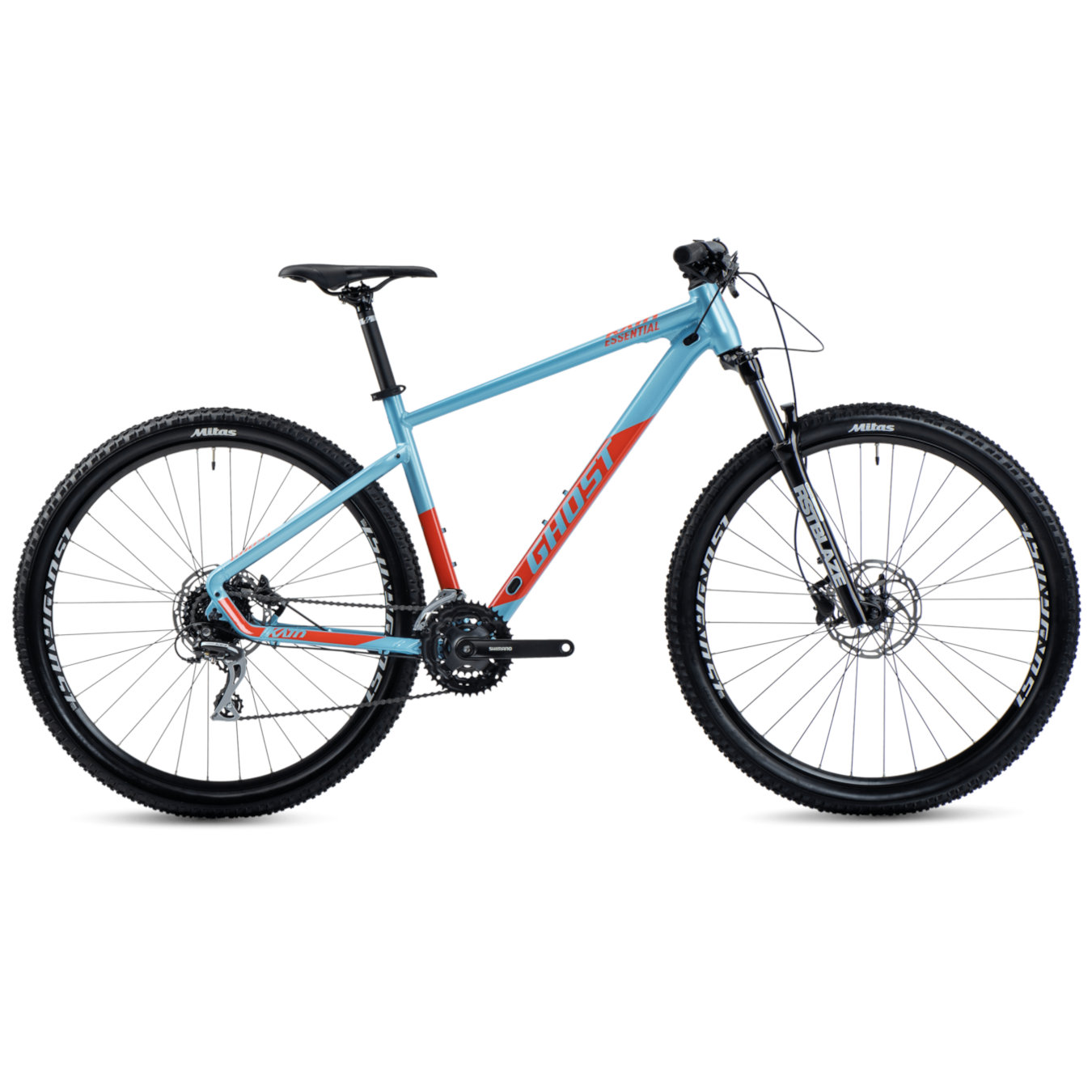 Picture of Ghost KATO Essential AL - 29&quot; Mountain Bike - 2024 - light blue / orange