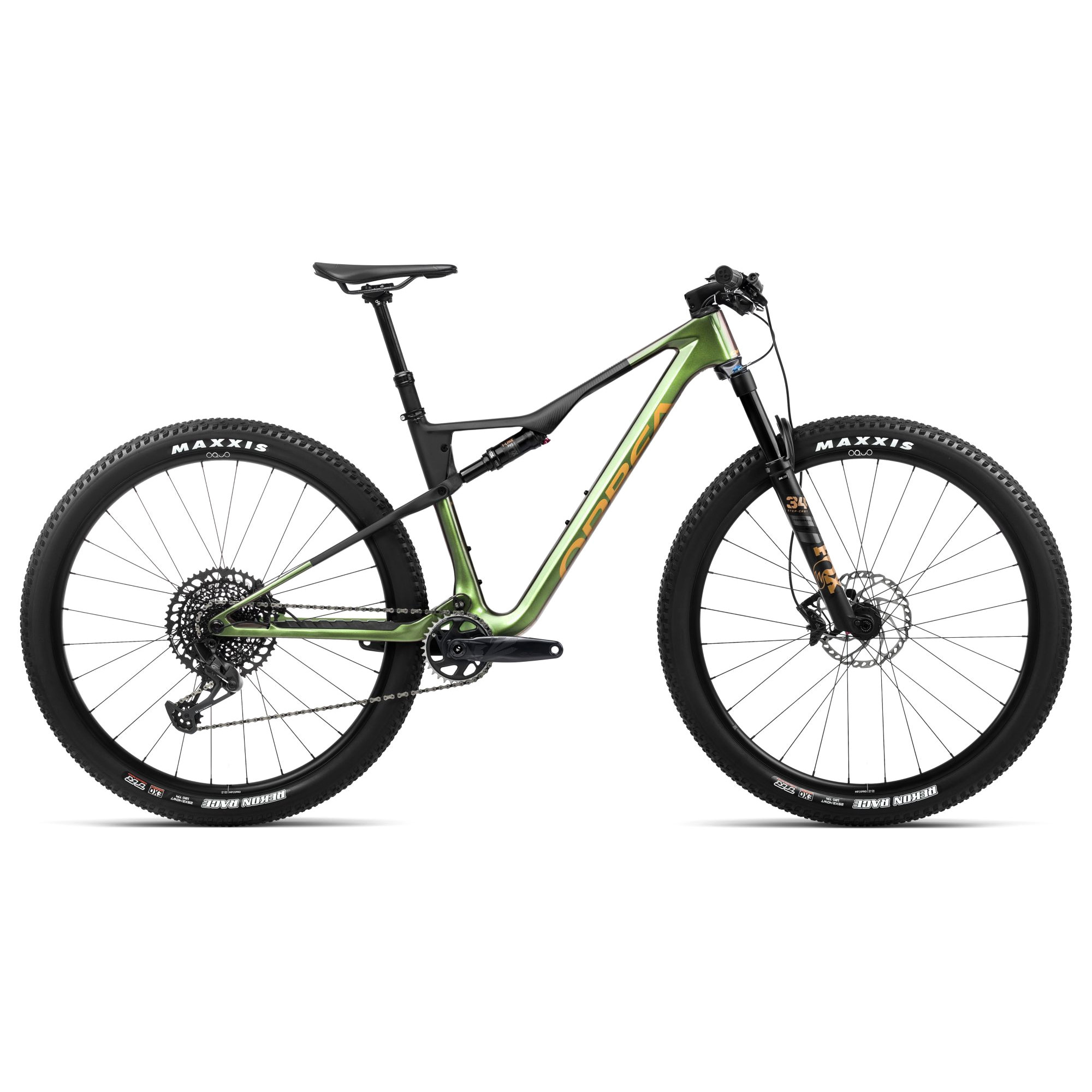 Picture of Orbea OIZ M21 GX Carbon Mountain Bike - 2024 - Chameleon Goblin Green (gloss/matt)